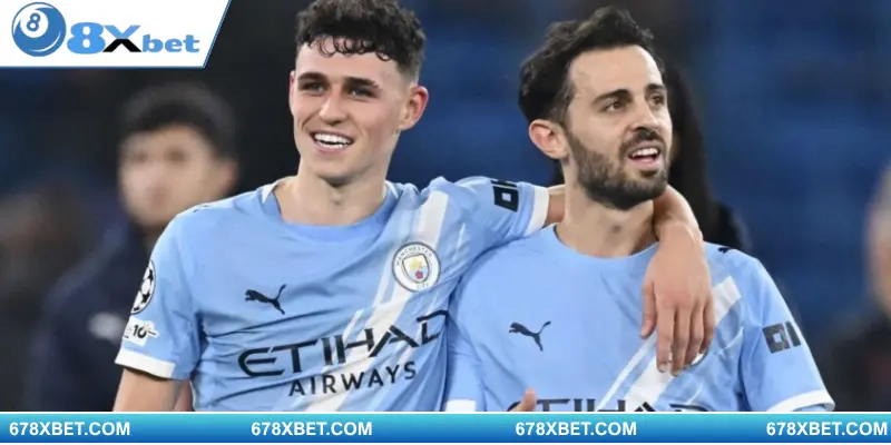 8XBET hợp tác câu lạc bộ Manchester City nhiều quyền lợi