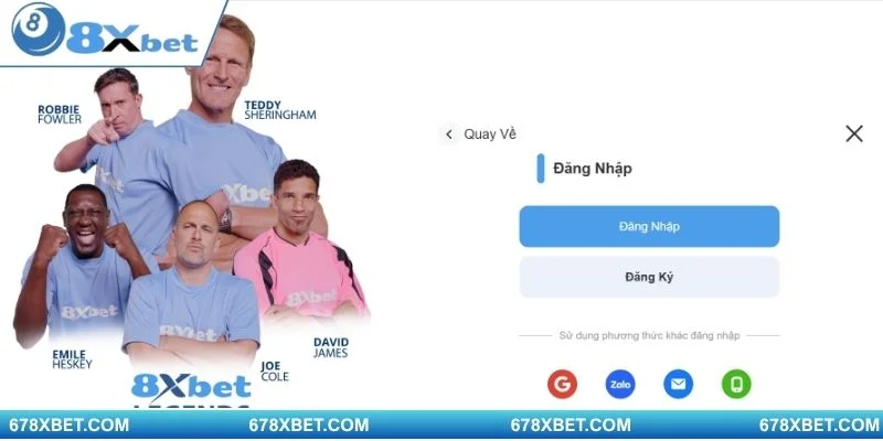 Nguyên nhân thường gặp khiến quá trình đăng nhập 8XBET thất bại