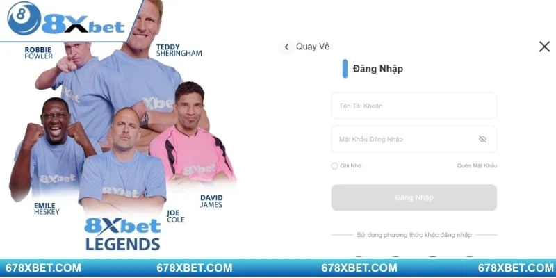 Thao tác đăng nhập 8XBET dễ hiểu giúp bạn truy cập chỉ trong giây